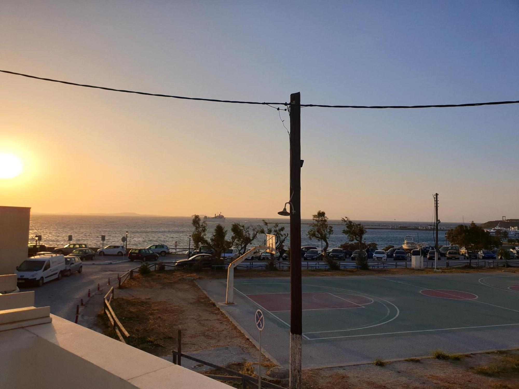 Appartamento Anemos Town Naxos City Esterno foto